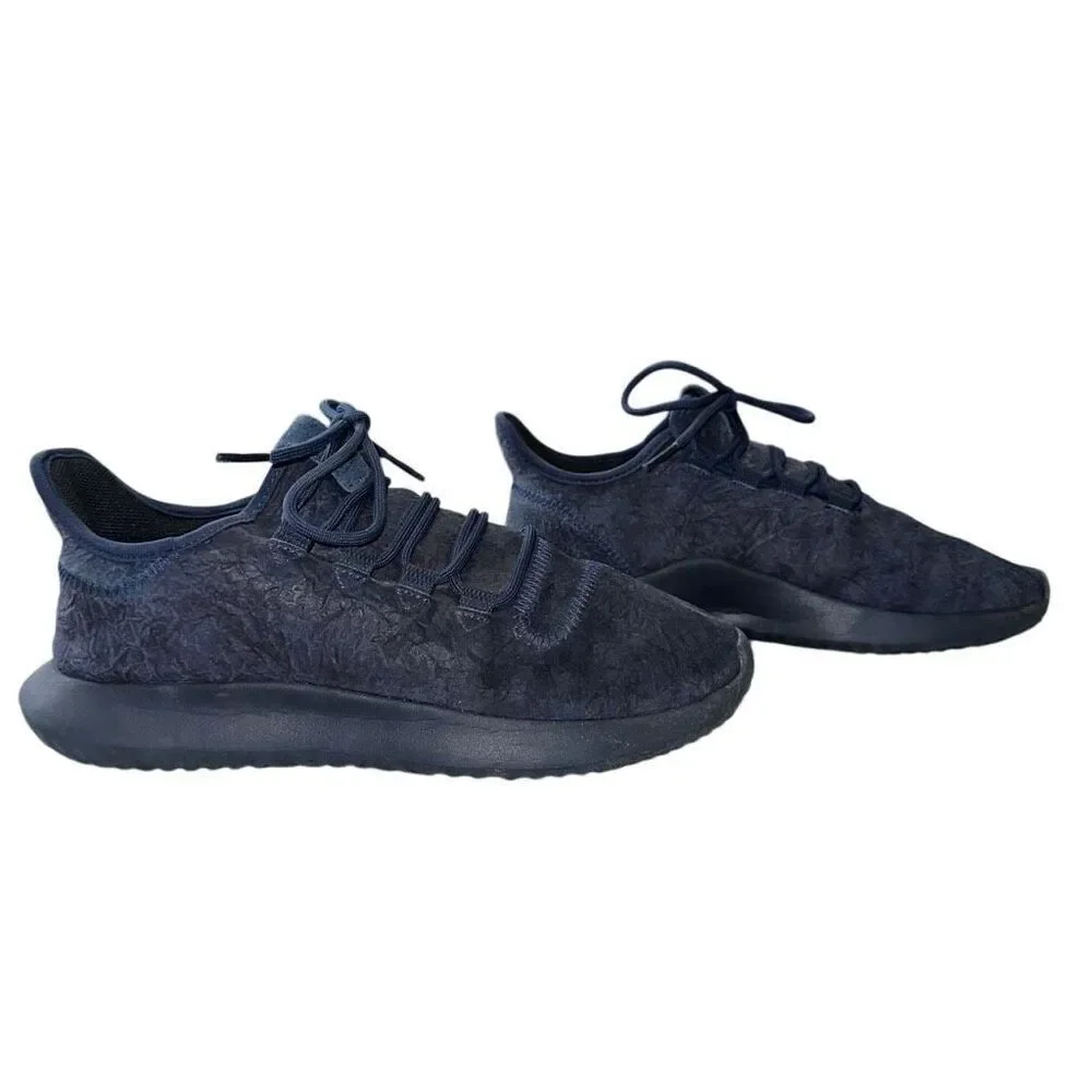 Adidas Men’s Tubular Shadow Dark Blue Sneakers | Size 7